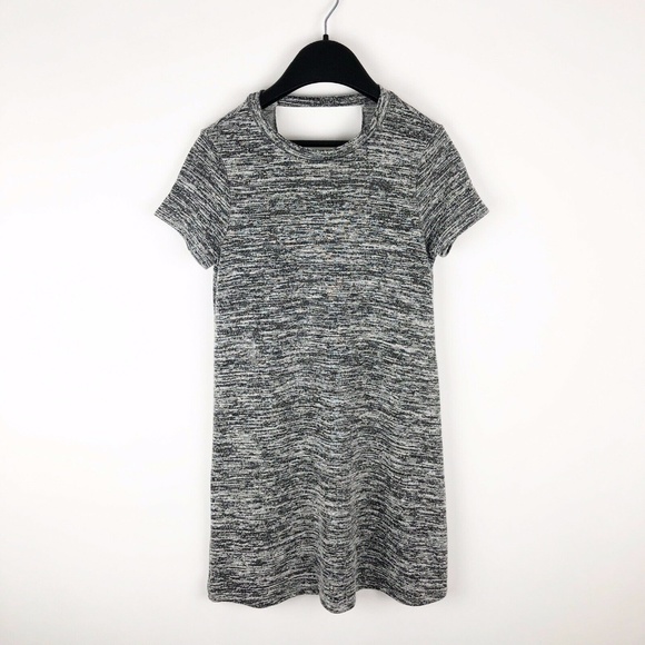 Forever 21 Girl's Gray Keyhole Back Stretchy Dress - Picture 1 of 8